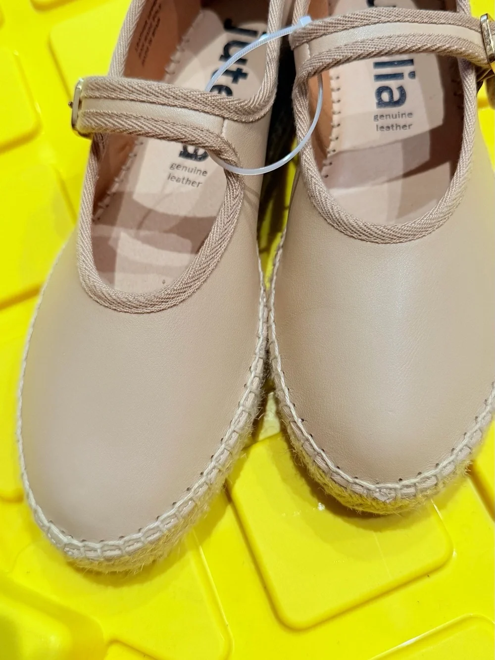 Jutelia  Espadrilles Nude  - Genuine Leather